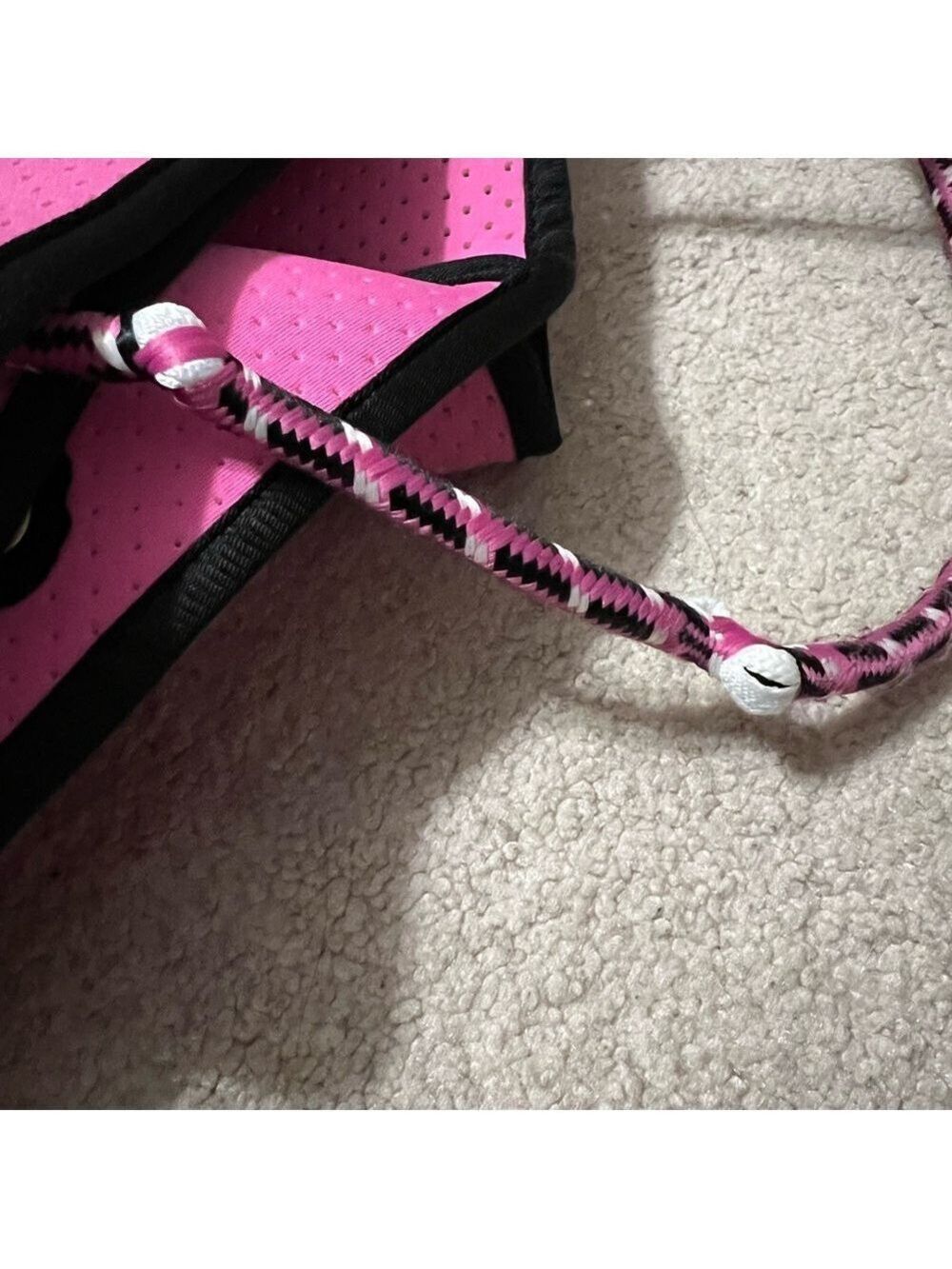 Annabel Ingall Sporty Spice Tote in Neon Rose - Picture 4 of 8